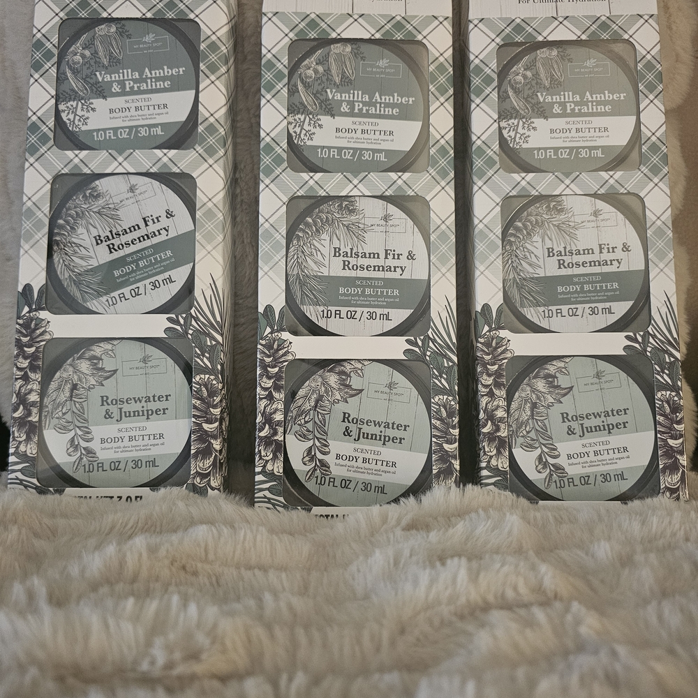 3 Pack Body Butter Collection-
Hydrating for All Skin